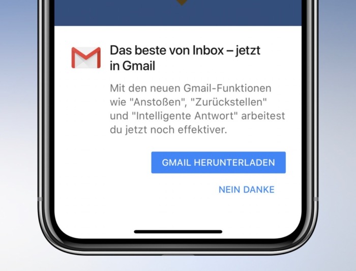 Inbox Gmail Fail