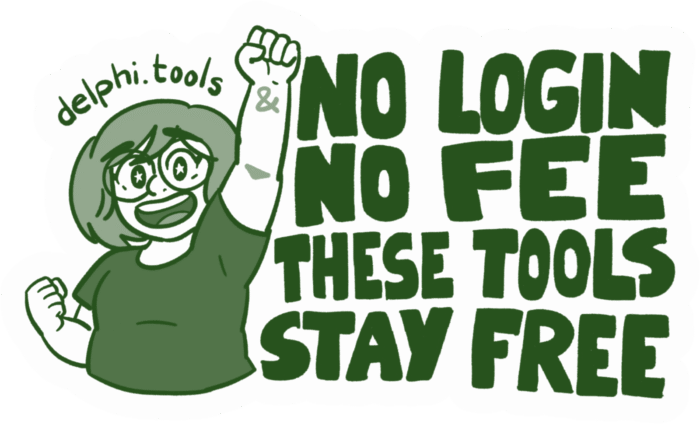 Delphitools Chant Sticker