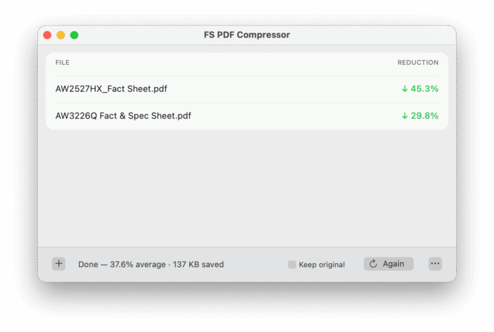 Fs Pdf Compressor